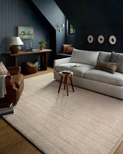 CLV-02 Calvin Ivory/Oatmeal 6ft Rug
