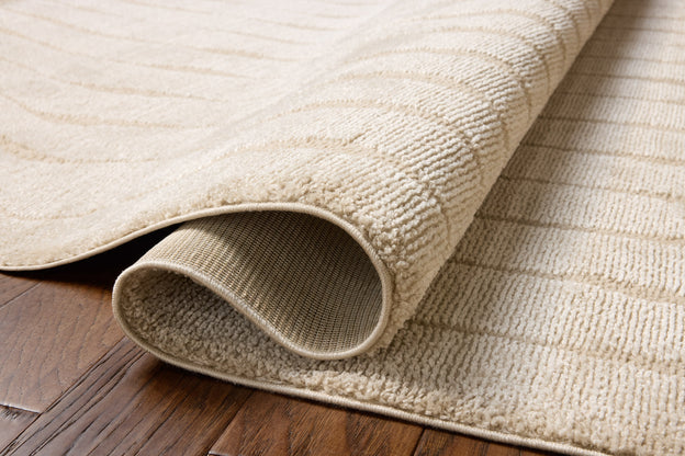 CLV-02 Calvin Ivory/Oatmeal 6ft Rug