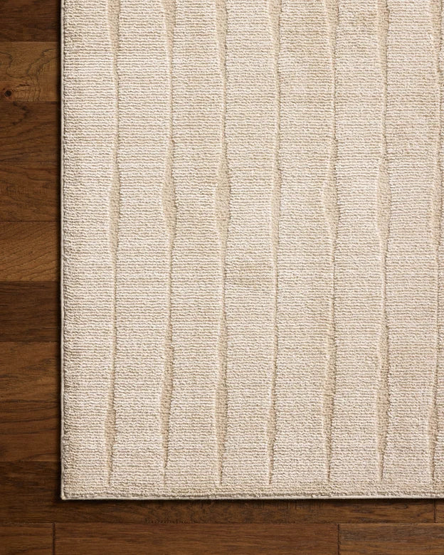 CLV-02 Calvin Ivory/Oatmeal 6ft Rug