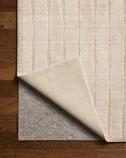 CLV-02 Calvin Ivory/Oatmeal 6ft Rug