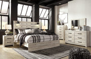 Cambeck Panel 6PC Bedroom Set with 2 Nightstands