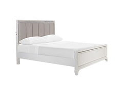 Cama Queen iluminada Cassie 