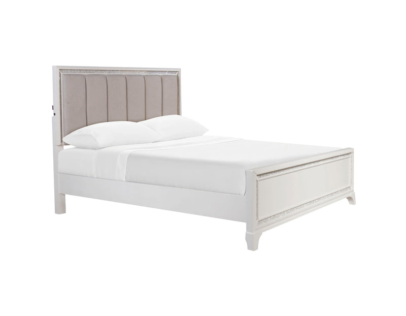 Cassie Bed Pearl Finish