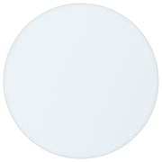 25-inch 8mm Round Clear Tempered Glass Top