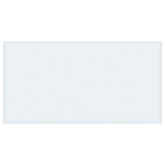 52x27-inch 6mm Rectangular Clear Tempered Glass Top