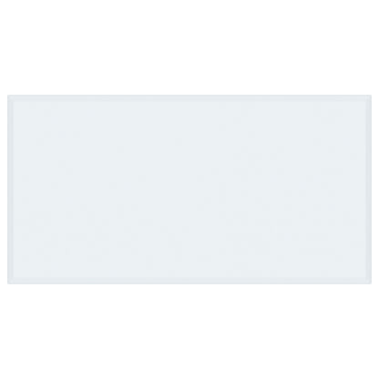 52x27-inch 6mm Rectangular Clear Tempered Glass Top