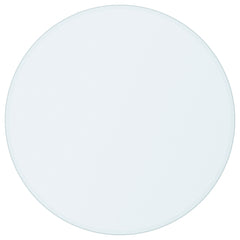 48-inch 6mm Round Clear Tempered Glass Top