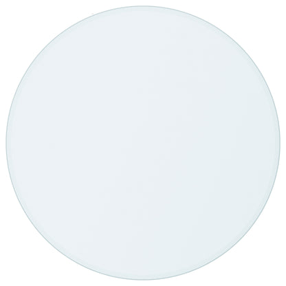 48-inch 6mm Round Clear Tempered Glass Top