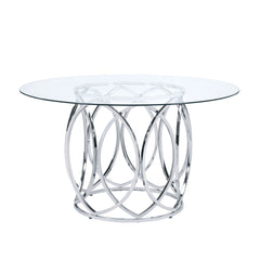 Merlin Standard Height 5PC Dining Set-Table and Four Side Chairs