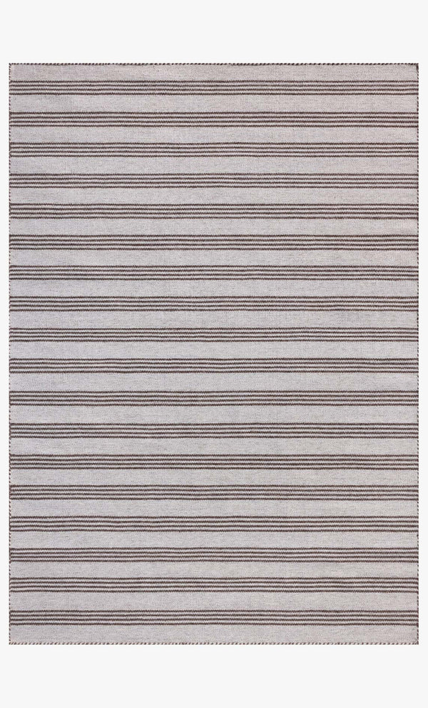 Magnolia Home by Joanna Gaines x Loloi Charlie CHE-01 Silver / Bark