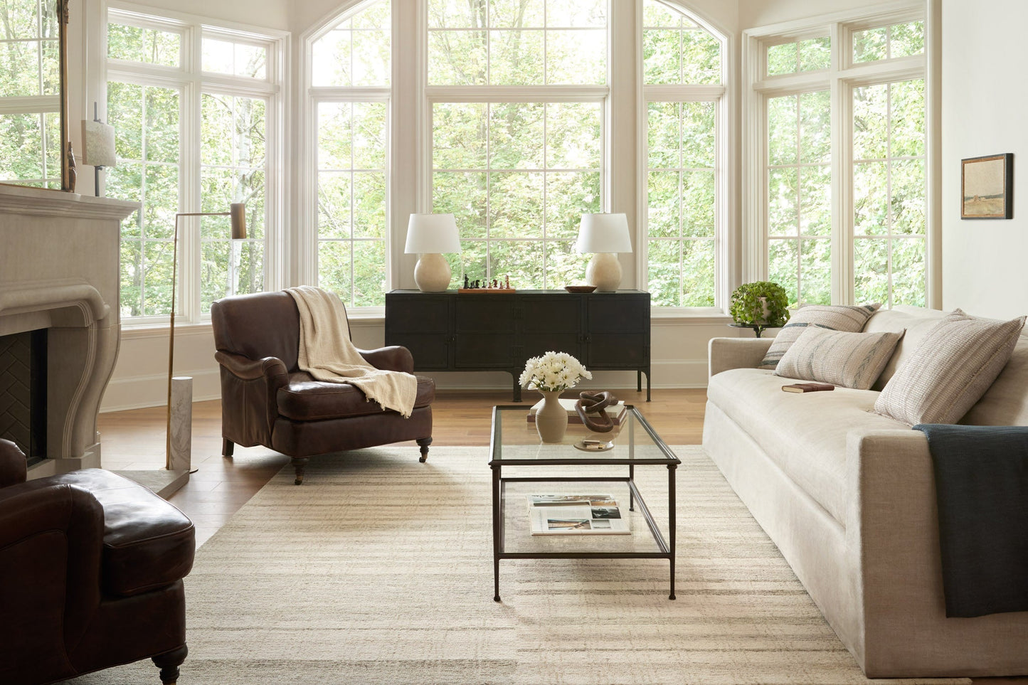 Chris Loves Julia x Loloi Chris CHR-02 Natural / Salvia