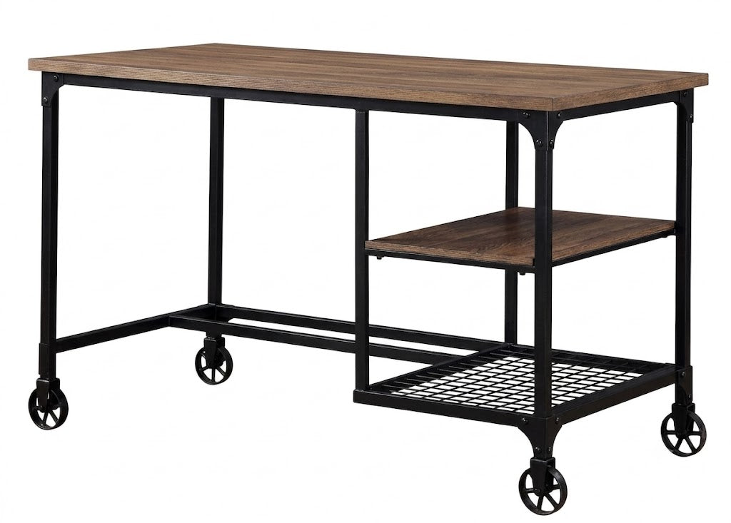 Cori Desk in Antique Black