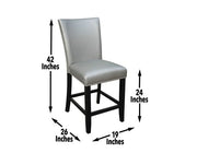 Silla de comedor Camila Silver