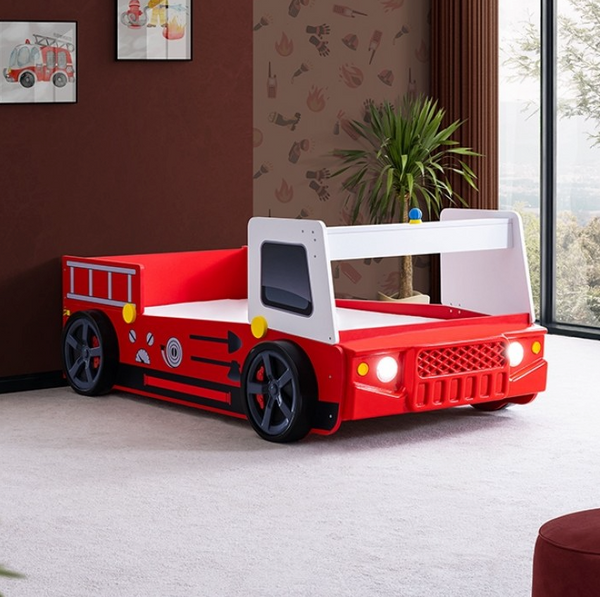 Firestall Twin Race Car Bed