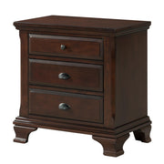 Canton Cherry Queen Storage 4PC Bedroom Set