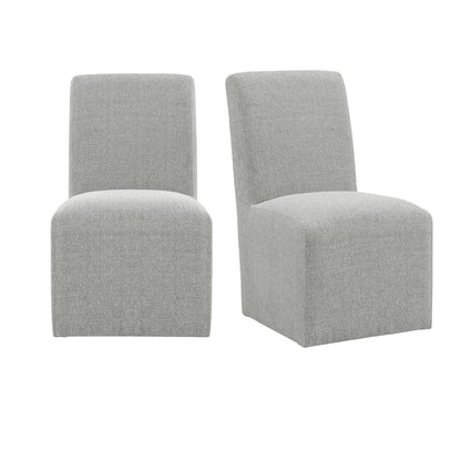 Nero Dining Side Chair (2 per carton) W/Grey Fabric