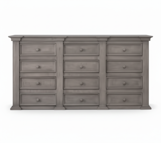 Traditional Ten-Drawer Dresser