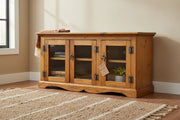 Zespi Wooden Rustic Cabinet