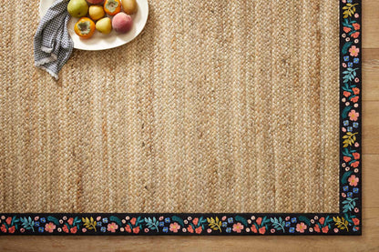 Rifle Paper Co. x Loloi Costa COS-01 Natural/Negro