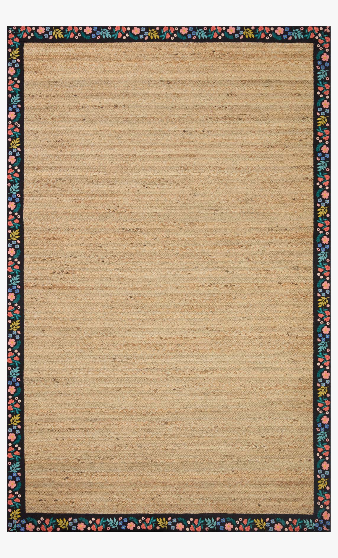 Rifle Paper Co. x Loloi Costa COS-01 Natural/Negro