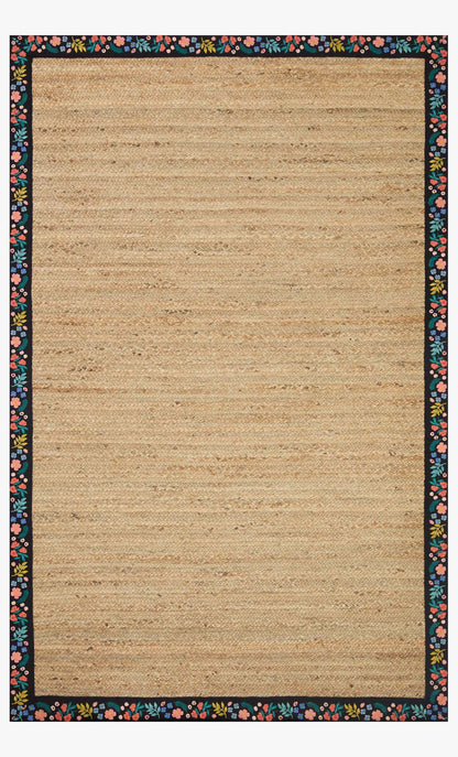 Rifle Paper Co. x Loloi Costa COS-01 Natural/Negro