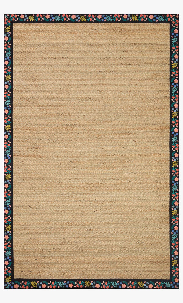 Rifle Paper Co. x Loloi Costa COS-01 Natural/Negro