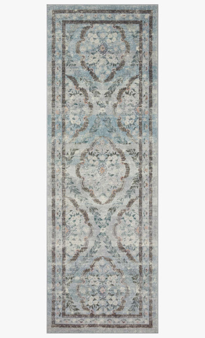 Rifle Paper Co. x Loloi Courtyard COU-02 Azul