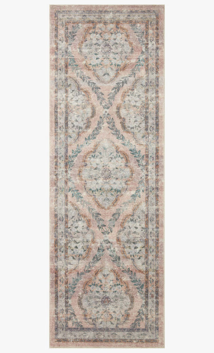 Rifle Paper Co. x Loloi Courtyard COU-02 Blush