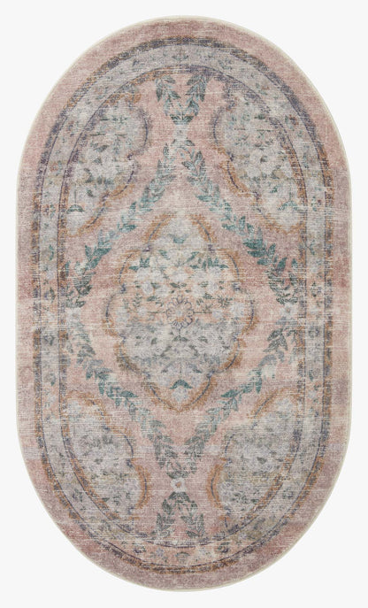 Rifle Paper Co. x Loloi Courtyard COU-02 Blush