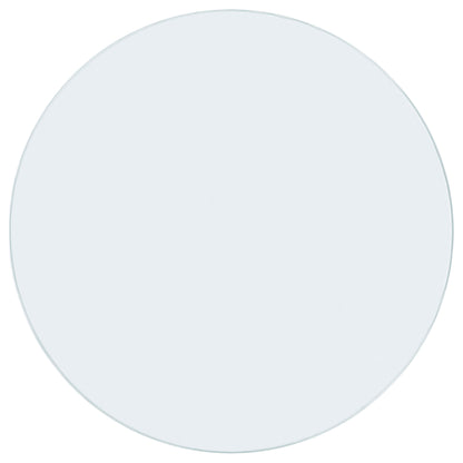 48-inch 10mm Round Clear Tempered Glass Top