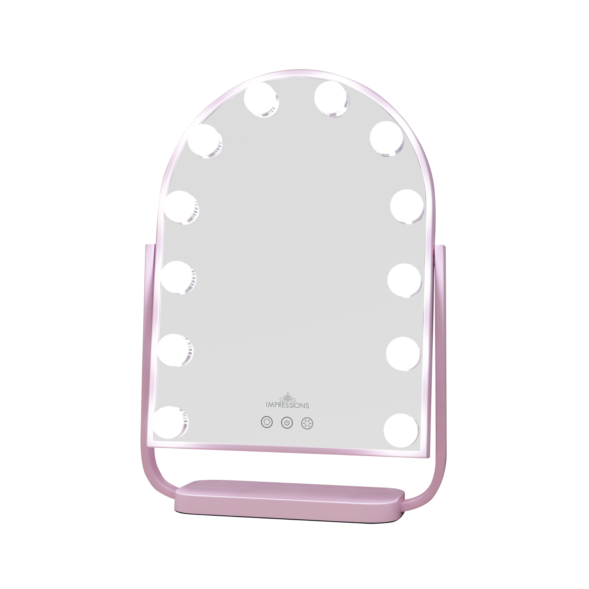 Curva Arch Tri-Tone LED Makeup Mirror