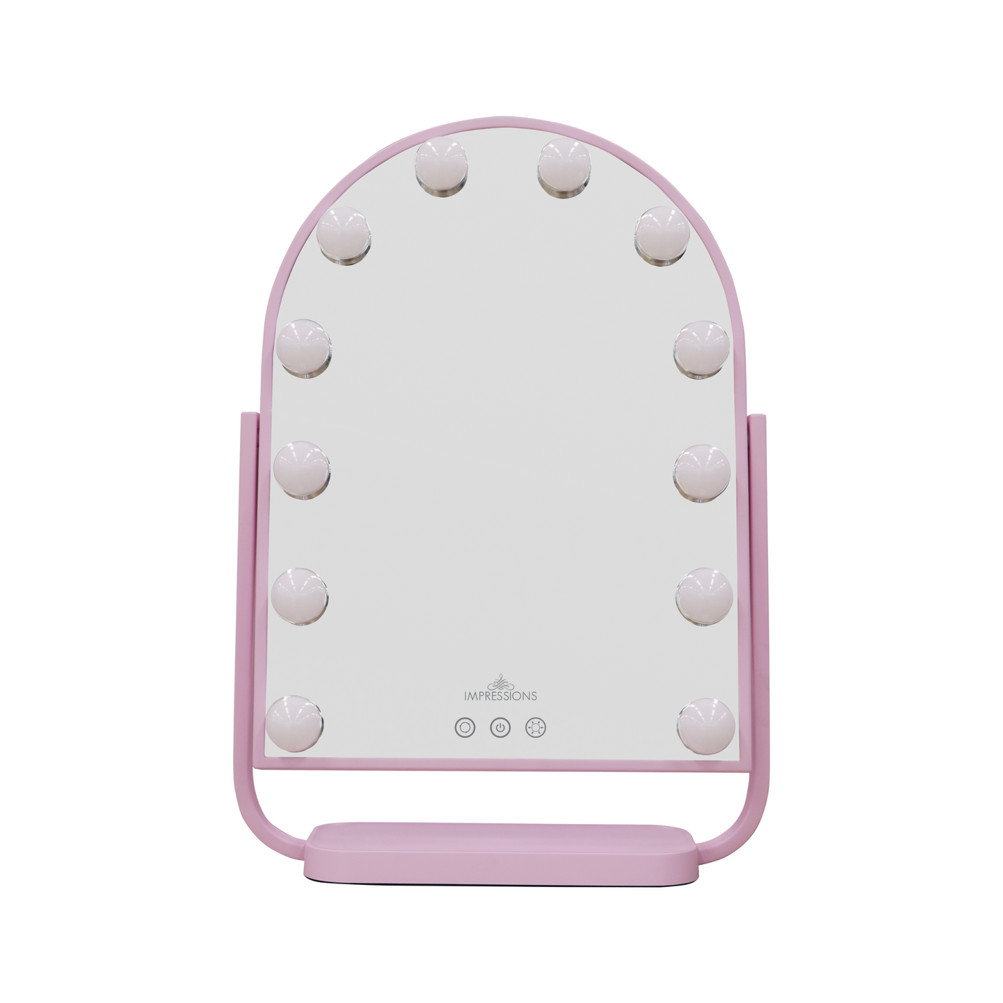Curva Arch Tri-Tone LED Makeup Mirror