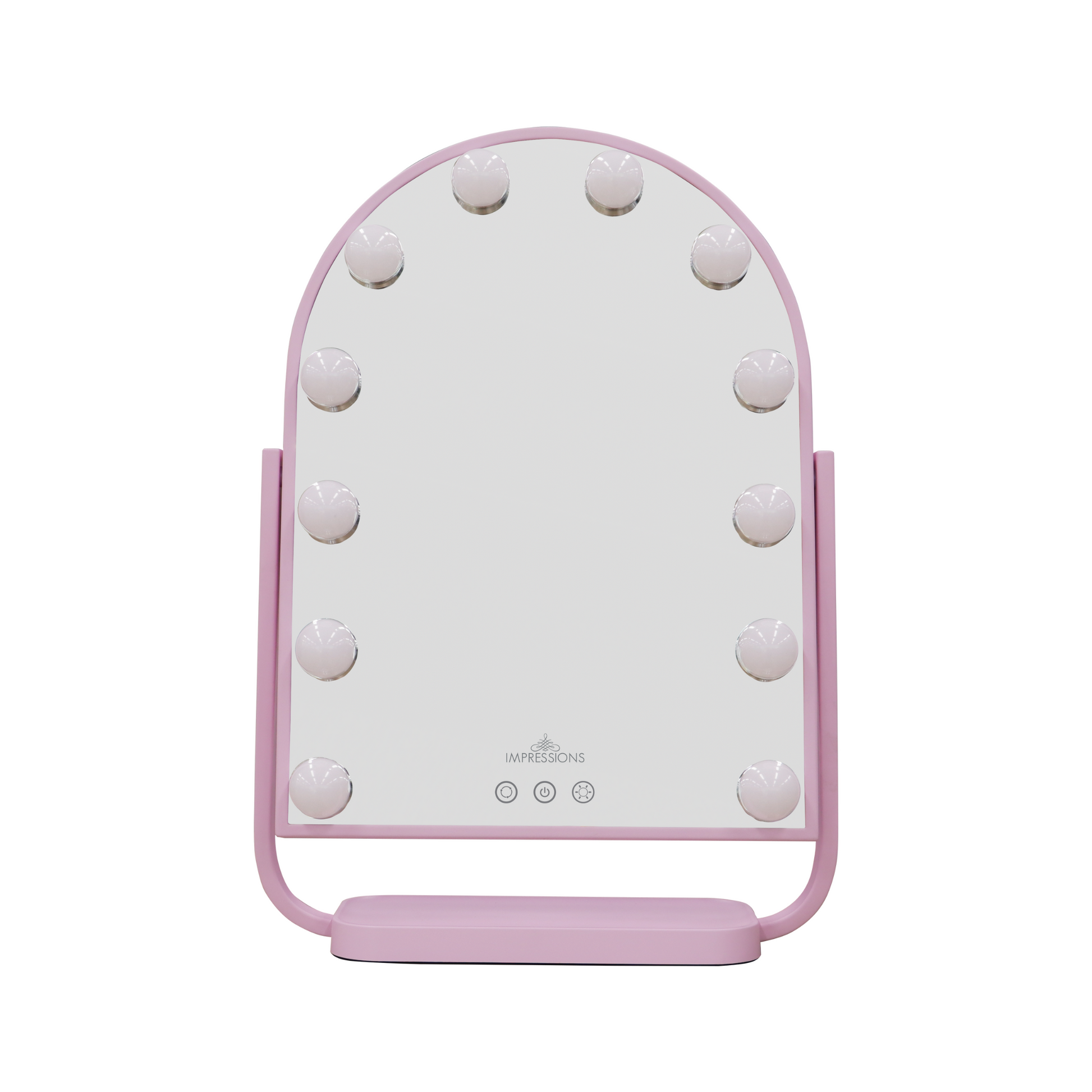 Curva Arch Tri-Tone LED Makeup Mirror