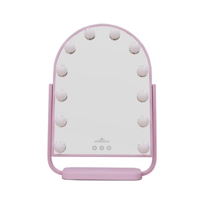 Curva Arch Tri-Tone LED Makeup Mirror