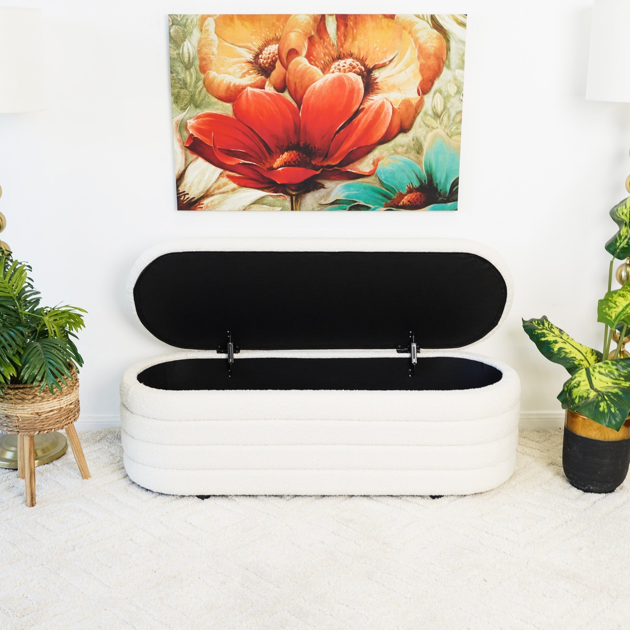 Ashcroft Imports Cabana Bench - Thumbnail 2