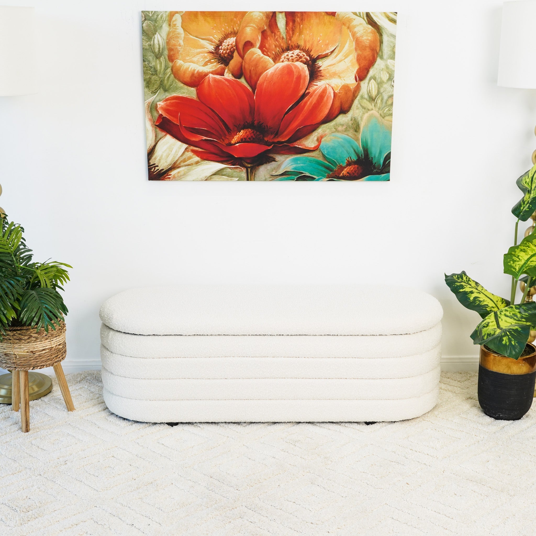 Ashcroft Imports Cabana Bench - Thumbnail 5