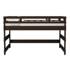 Cali Kids Complete Full Junior Loft Bed in Brown