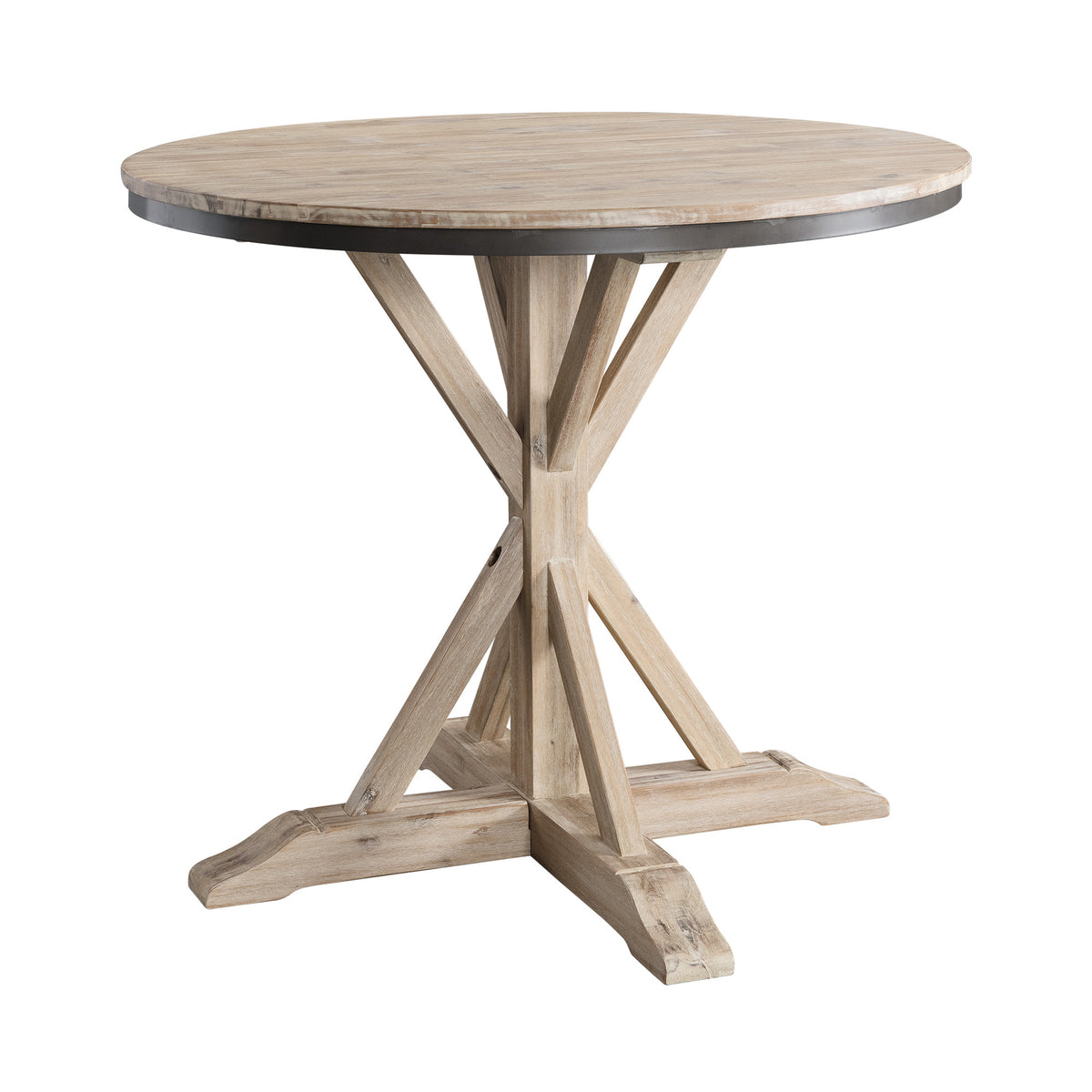 Callista Round Counter Height 5Pc Dining Set-Table And Four Stools