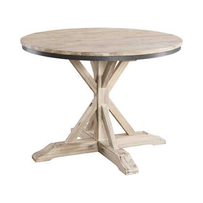 Callista Round Standard Height 5Pc Dining Set-Table And Four Chairs