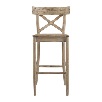 (D680-21) Callista- 30'' Barstool- Beach/Natural