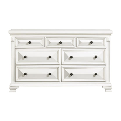 Calloway Dresser Antique White Color