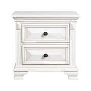 Calloway Nightstand Antique White Color