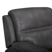 Camaro Motion Loveseat with Console in Nugget Grey