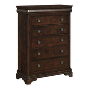 Cameron Cherry Queen Panel 5PC Bedroom Set