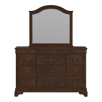 Cameron Cherry Dresser & Mirror Set