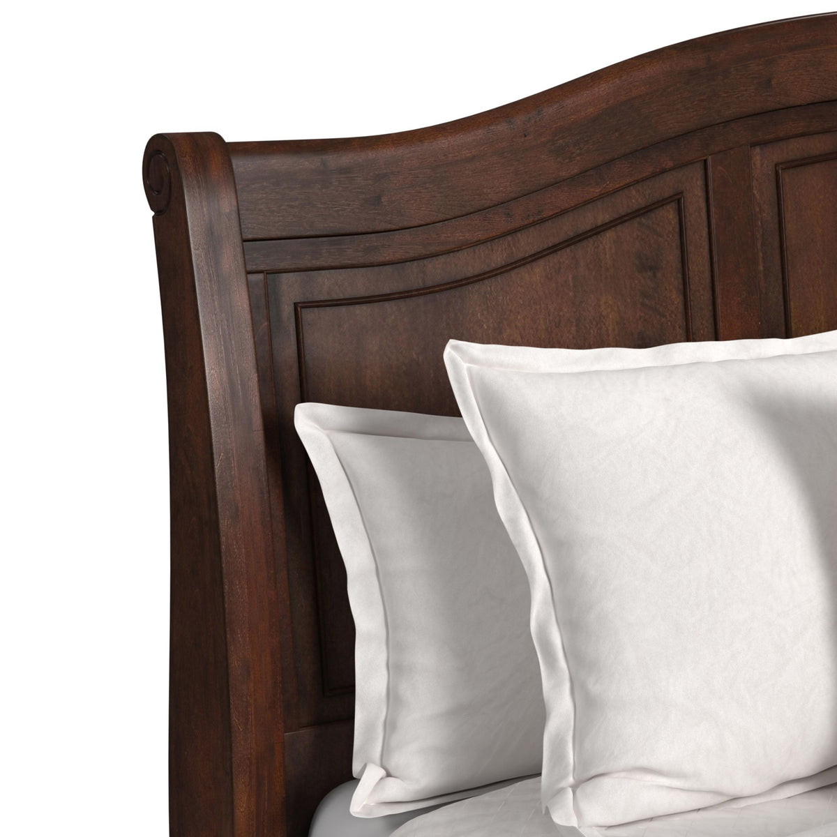 Cameron Cherry King 5PC Bedroom Set with 2 Nightstands, Dresser & Chest