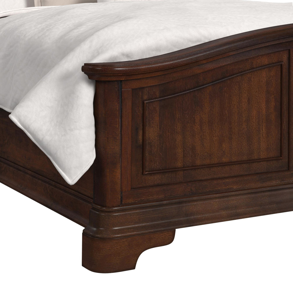 Cameron Cherry Queen 3PC Bedroom Set with 2 Nightstands