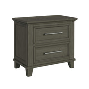 Canterbury Queen Panel 5PC Bedroom Set in Grey