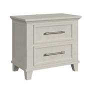 Canterbury Queen 5PC Bedroom Set with 2 Nightstands, Dresser & Chest in Ivory