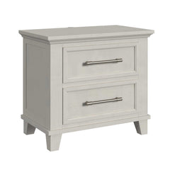 Canterbury Queen 5PC Bedroom Set with 2 Nightstands, Dresser & Chest in Ivory